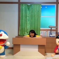 Photo taken at Doraemon Secret Gadget Expo 2014 by Timotius M. on 9/28/2015