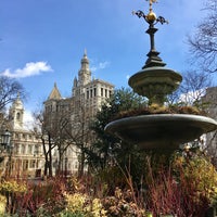 Photo taken at City Hall Park by Heather M. on 3/11/2017