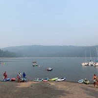 Photo taken at Elk Lake Resort and Marina by Adrian N. on 8/9/2021