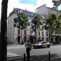 Photo taken at Hôtel de la Porte Dorée by Harold P. on 7/16/2014