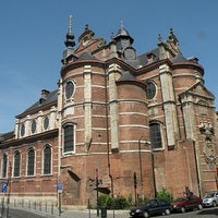 Photo taken at Église Notre-Dame aux Riches Claires / Onze-Lieve-Vrouw-ter-Rijke-Klarenkerk by Martijn K. on 7/15/2013