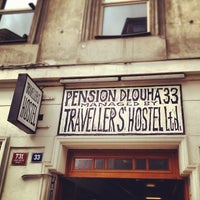 Photo taken at Travellers Hostel Praha by Jan Č. on 4/28/2013