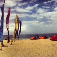 Photo taken at Rip curl kite surfing school by Anna on 9/12/2013