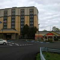 Photo taken at Hampton Inn by Hilton by Milk M. on 10/15/2012