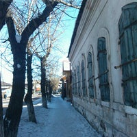 Photo taken at ул.Банзарова by Ann on 3/2/2013