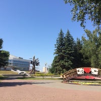 Photo taken at Скульптура «Журавли» by Ann on 6/27/2020