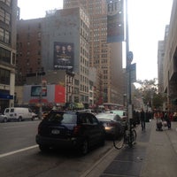 Photo taken at Mega Bus - 7th Ave &amp;amp; 27th St by Chako on 11/10/2012