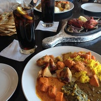Photo taken at India House Restaurant by Nina on 4/4/2013