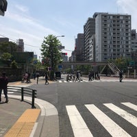 Photo taken at 築地本願寺前交差点 by RyuziSato on 5/5/2019