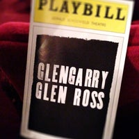 Photo taken at Glengarry Glen Ross at The Gerald Schoenfeld Theatre by Darryl N. on 1/10/2013