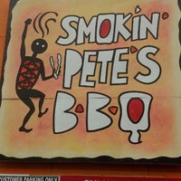 Photo taken at Smokin&amp;#39; Pete&amp;#39;s BBQ by Amy B. on 5/22/2013