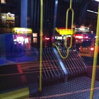 Photo taken at MTA Bus - 1 Av &amp; St Marks Pl (M15) by Barbara on 10/19/2012