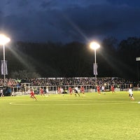 Photo taken at Bromley Football Club by Johnie B. on 4/2/2019