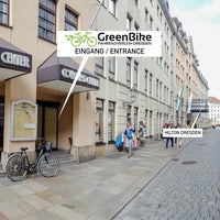 Photo taken at GreenBike Rent a Bike Fahrradverleih Dresden Elberadweg by Jens L. on 10/10/2016