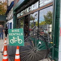 Photo taken at Waterfront Bicycle Shop by Ian T. on 10/14/2021