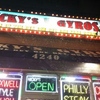 Photo taken at Nickys Gyros by Carla C. on 8/18/2013