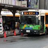 Photo taken at Kinshicho Sta. (South Exit) Bus Stop by さるびぃ on 9/3/2021