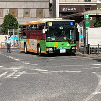 Photo taken at Kinshicho Sta. (South Exit) Bus Stop by さるびぃ on 8/20/2021