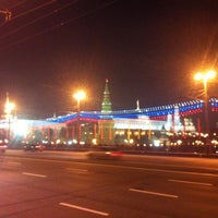 Photo taken at Bolshoy Kamenny Bridge by Ilosha on 5/9/2013