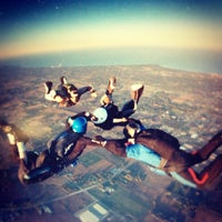 Photo taken at Skydive Midwest by Jeremy on 9/30/2012