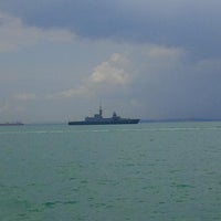 Photo taken at Sea Between Singapore And Batam by Rachmad B. on 3/22/2013