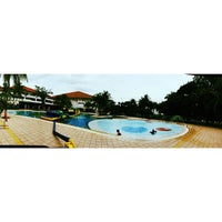 Photo taken at Orchid Country Club Swimming Pool by ❣ мα∂αмɛ ƨιтι ❣™ on 1/18/2014