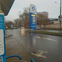 Photo taken at Газпромнефть АЗС № 103 by Kylak on 11/3/2020