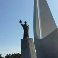 Photo taken at Памятник Николаю Чудотворцу by Kylak on 7/16/2015