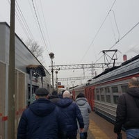 Photo taken at Платформа «Андроновка» by Kylak on 3/26/2018