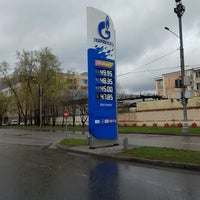 Photo taken at Газпромнефть АЗС № 103 by Kylak on 4/24/2021
