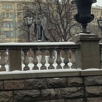 Photo taken at Памятник Кириллу и Мефодию by Kylak on 1/24/2021