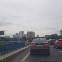 Photo taken at Борисовский мост by Kylak on 8/7/2019