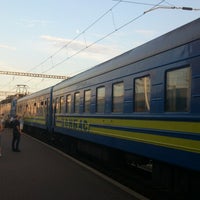 Photo taken at Поезд #038 Киев-Донецк by @ngry U. on 7/19/2013