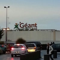 Photo taken at Géant Casino by Roberto W. on 11/3/2012