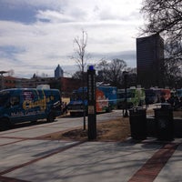 Photo taken at Georgia Tech Food Truck Park by Andres C. on 2/25/2014