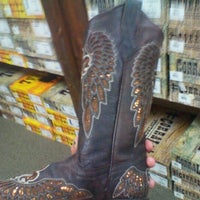 Photo taken at Cavender&#39;s Boot City #17 by Monica R. on 10/24/2012