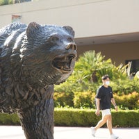 Photo taken at UCLA Bruin Statue by Yakov F. on 7/22/2022