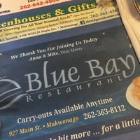 Das Foto wurde bei Blue Bay Restaurant von Jody L. am 8/20/2016 aufgenommen