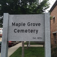 Photo taken at Maple Grove Cemetery by Rob B. on 6/10/2014
