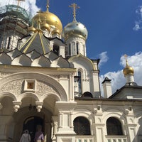 Photo taken at Zachatyevsky Monastery by Erini Y. on 8/23/2015