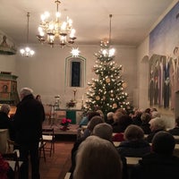 Photo taken at Dorfkirche Alt-Staaken by Michael P. on 12/21/2017
