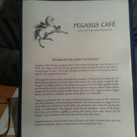 Photo taken at Pegasus Cafe by Helen B. on 1/17/2013