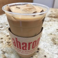 Foto diambil di Aharon Coffee &amp;amp; Roasting Co. oleh Chris L. pada 9/8/2018