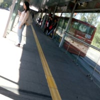 Photo taken at Metrobús Ciudad Universitaria (Línea 1) by JoCrra on 9/11/2017