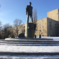 Photo taken at Памятник Ю.А. Гагарину by Giv U. on 2/10/2018