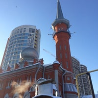 Photo taken at Нижегородская соборная мечеть by Giv U. on 1/28/2017
