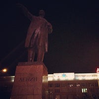 Photo taken at Памятник В.И. Ленину by Giv U. on 4/25/2014