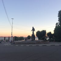 Photo taken at Памятник Ю.А. Гагарину by Giv U. on 8/2/2015