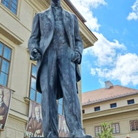 Photo taken at Statue of Tomáš Garrigue Masaryk by Geert V. on 5/28/2022
