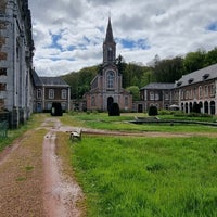 Photo taken at Abbaye d&amp;#39;Aulne by Geert V. on 4/21/2024